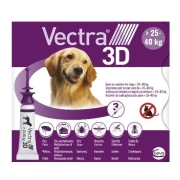 Vectra 3D Spot On Chien L | 25-40 Kg | 3 Pipettes