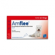 Amflee Spot On Hund | 2-10 Kg | 3 Pipetten