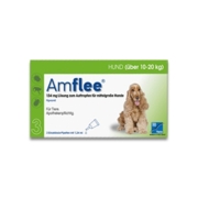 Amflee Spot On Hond | 10-20 Kg | 3 Pipetten