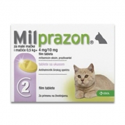 Milprazon Chat Petite (4 Mg) | 2 Comprimés