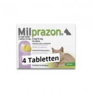 Milprazon Kočka Liten (4 Mg) | 4 Tablety