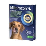 Milprazon Pes Žvýkací tablety (12,5 Mg) | 4 Tablety
