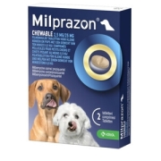 Milprazon Pes Žvýkací tablety Liten (2,5 Mg) | 2 Tablety