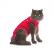 Medical Pet Shirt Kat | Rood XXXS