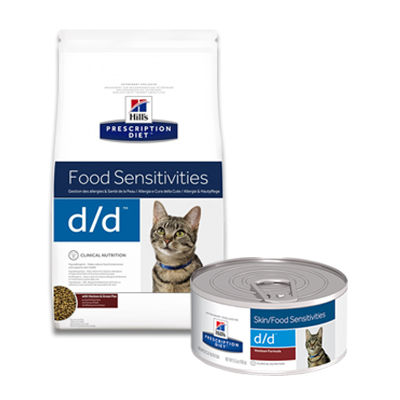 Hill's Prescription Diet Feline d/d Food Sensitivities | Petcure.nl