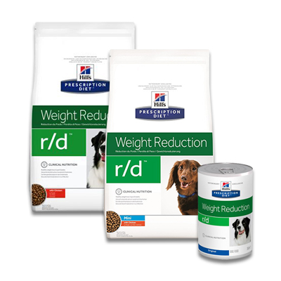 Hill's Prescription Diet Canine r/d Weight Reduction | Petcure.nl