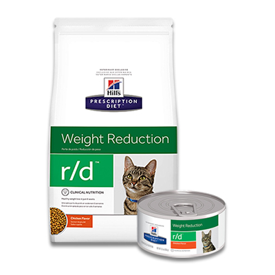 Hill's Prescription Diet Feline r/d Weight Reduction | Petcure.nl