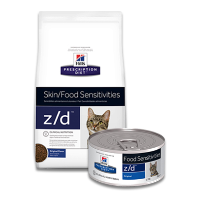 Hill's Prescription Diet Feline Z/d Food Sensitivities | Petcure.nl