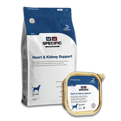 SPECIFIC CKD/CKW Heart & Kidney Support Hond | Petcure.nl