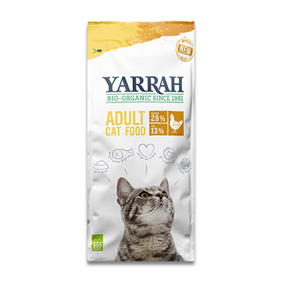 Yarrah Organic Food With Chicken (Adult Cat) | Petcure.nl