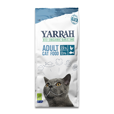 Yarrah Bio-Katzenfutter Adult mit Fisch