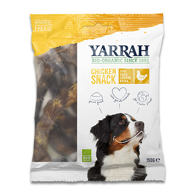 Yarrah Bio Huhnerhälse für Hunde