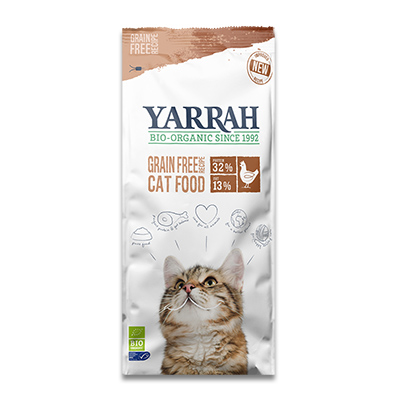 Yarrah Organic Grain Free Food (Cat) | Petcure.nl