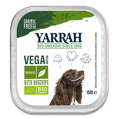 Yarrah Vega Bröckchen Sojabohnen mit Hagebutten - Hund