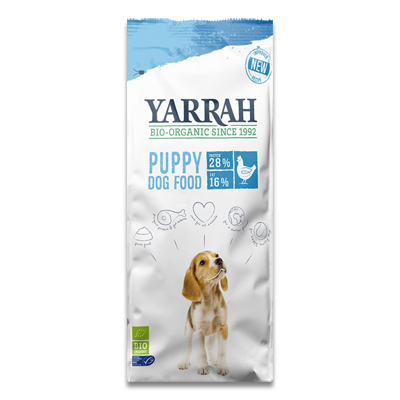 Yarrah Organic Food With Chicken (Puppy Dog) | Petcure.nl