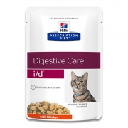 Hill's Prescription Diet Feline i/d (Kip) - 4 x 12 x 85 g Pouch
