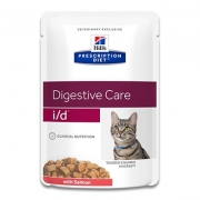 Hill's Prescription Diet Feline I/d Digestive Care (Salmon) - 12 x 85 Gr | Petcure.nl