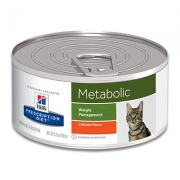 Hill's Prescription Diet Feline Metabolic - 24 x 156 g Blik | Petcure.nl