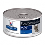 Hill's Prescription Diet Feline Z/d Food Sensitivities - 24 x 156 Gr