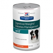 Hill's Prescription Diet Canine w/d - 12 x 370 g Blik | Petcure.nl