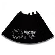 Comfy Cone Dog Collar - M Black | Petcure.eu