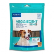 VeggieDent Kauwstrips hond (tot 10 kg) - 15 Stuks | Petcure.nl