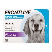 Frontline Spot On Hond L - 20-40 Kg - 6 Pipetten
