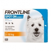 Frontline Spot-on Hond S | 2-10 kg | 3 pipetten