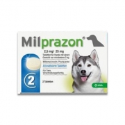 Milprazon Wurmkur fuer Grosse Hund (12,5 Mg) - 2 Tabletten