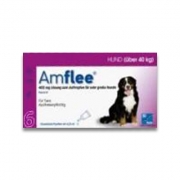 Amflee Spot-on Hund (Ueber 40kg) - 6 Pipetten