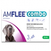 Amflee Combo Hond - > 40 Kg - 3 Pipetten