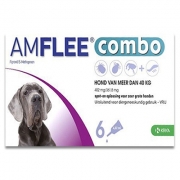 Amflee Combo Hond XL ( boven 40 kg ) - 6 Pipetten