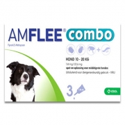 Amflee Combo Hund M  (10 - 20 kg) - 3 Pipetten