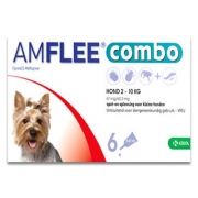 Amflee Combo Hond S (2 -10 kg) - 6 Pipetten | Petcure.nl