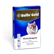 Bolfo Gold 40 - Katze bis 4 kg - 2 Pipetten