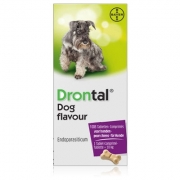 Drontal Dog Tasty - 102 Tablets | Petcure.eu