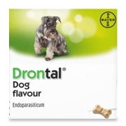 Drontal Dog Tasty tot 10 kg - 2 Tabletten | Petcure.nl