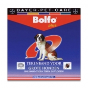 Bolfo Plus Tekenband - Grote Hond - 1 st | Petcure.nl