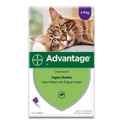 Advantage Cat 80 - 4-8 Kg - 4 Pipettes | Petcure.eu