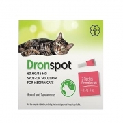 Dronspot Spot-on Medium Katze (2.5 - 5 kg) - 2 Pipetten