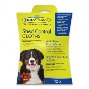 FURminator Anti-Haaren Feuchttuecher (Hunde) - 12 Stuecke