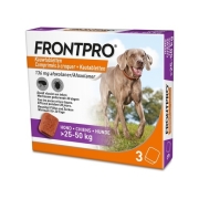 FrontPro Dog XL - 25-50 Kg - 3 Tablets | Petcure.eu