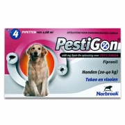 Pestigon Spot On Hond L - 20-40 Kg - 4 Pipetten | Petcure.nl