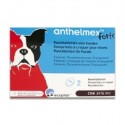 Anthelmex Forte Chewable Tablet Dog - 2 Tablets | Petcure.eu