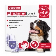 FiproTec Spot-on Hond (40-60 kg) - 4 Pipetten | Petcure.nl