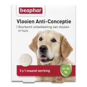 Beaphar Vlooien Anti Conceptie - L Hond (21-40 kg) - 3 stuks