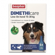 Beaphar Dimethicare Line-On hond 15-30 kg - 6 Pipetten | Petcure.nl