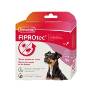 FiproTec Spot-on Hond (2-10 kg) - 4 Pipetten | Petcure.nl