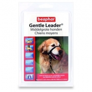 Beaphar Gentle Leader - Middelgrote Hond - Zwart | Petcure.nl