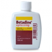 Betadine Jodium Oplossing - 120 ml | Petcure.nl